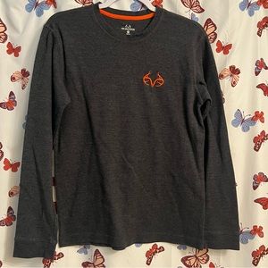 Mens real tree thermal long sleeve